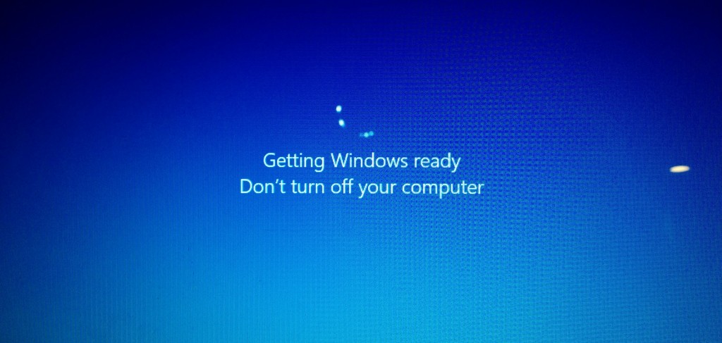 Technical difficulties waiting for Windows