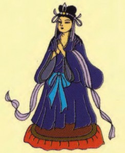 Hariti, also known as Kishimojin