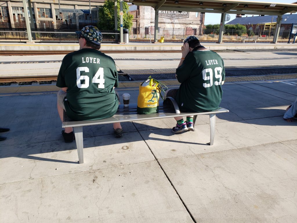 Oakland A's fans