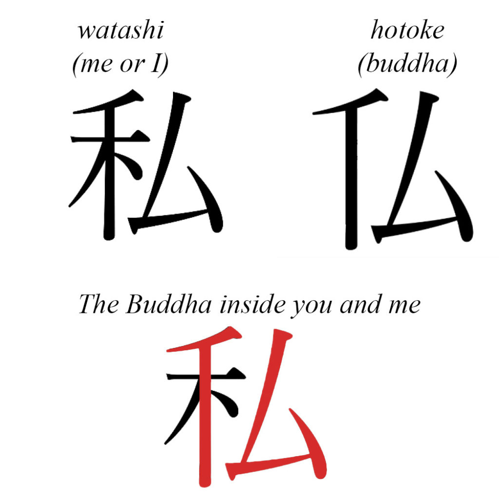 The Buddha Inside you and ame